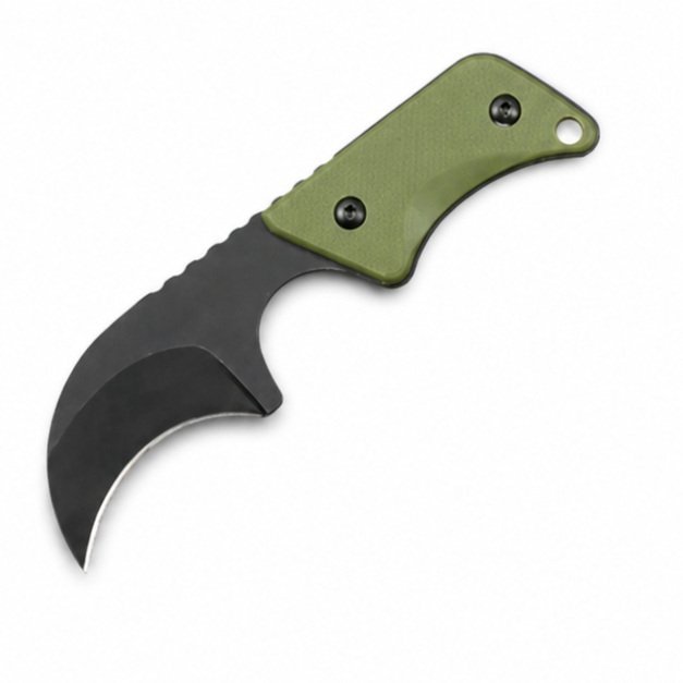 21794-main-white-clean Halsmesser G10-Griff mit Kydexscheide EDC-Werkzeug -Greeng