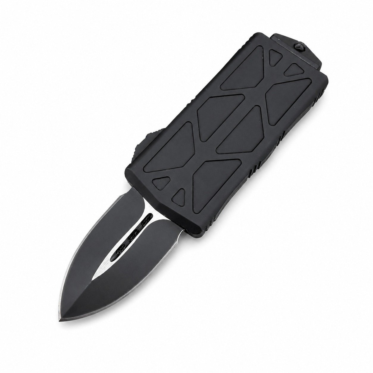 49755-main-white-clean Microtech Bighead Flying Fish OTF-Messer mit Zinkgriff